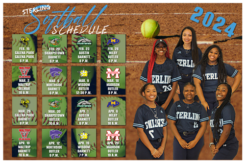 Softball Schedule 